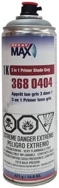 SprayMax 3680404, 3 in 1 Primer Shade Gray