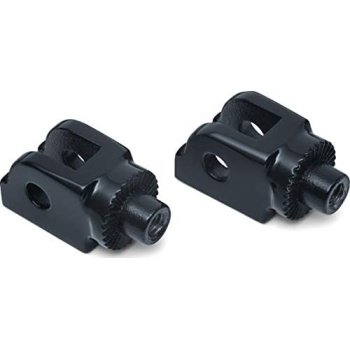 Kuryakyn Splined Driver Peg Adapter for ’18-’19 Softail, Gloss Black