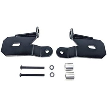 KC HiLiTES 7318 A-Pillar Black Light Mount Brackets – Jeep Wrangler JL
