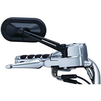 Kuryakyn 1737 Motorcycle Handlebar Accessory: Heavy Industry Rear View Side