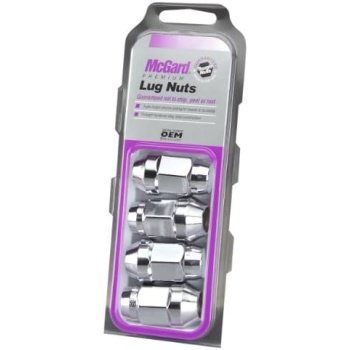 McGard 64073 Chrome (M14 x 1.5 Thread Size) Bulge Cone Seat Style Lug Nut