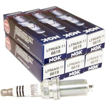 NGK 6619 Iridium Spark Plugs LFR6AIX-11-6 PCSNEW