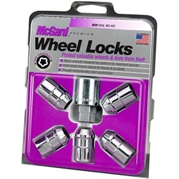 MCGARD 24538 Chrome Cone Seat Wheel Lock (1/2″-20 Thread Size)