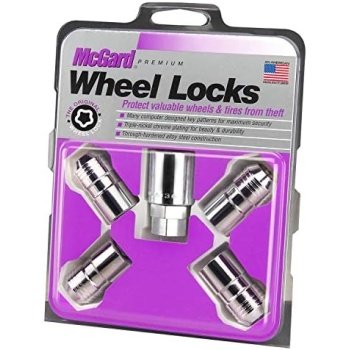 McGard 24215 Chrome Cone Seat Wheel Locks (M14 X 1.5 Thread Size)