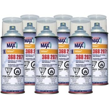 SprayMax 1K FillClean | For High Viscosity Solvent 1K Base Paints | 6-Pack